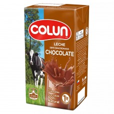 Leche Semidescremada Colun Sabor Chocolate 1 L