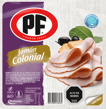 Jamon Colonial PF 250g